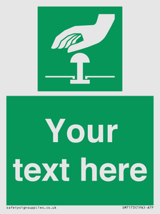 Custom Safe condition: Emergency stop button